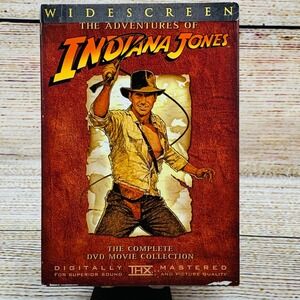 The Adventures of Indiana Jones Complete‎ [DVD] Movie Collection Widescreen